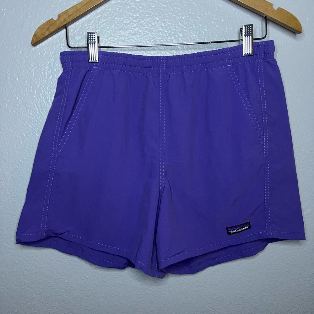 Patagonia Purple Athletic Shorts Size S Excellent condition